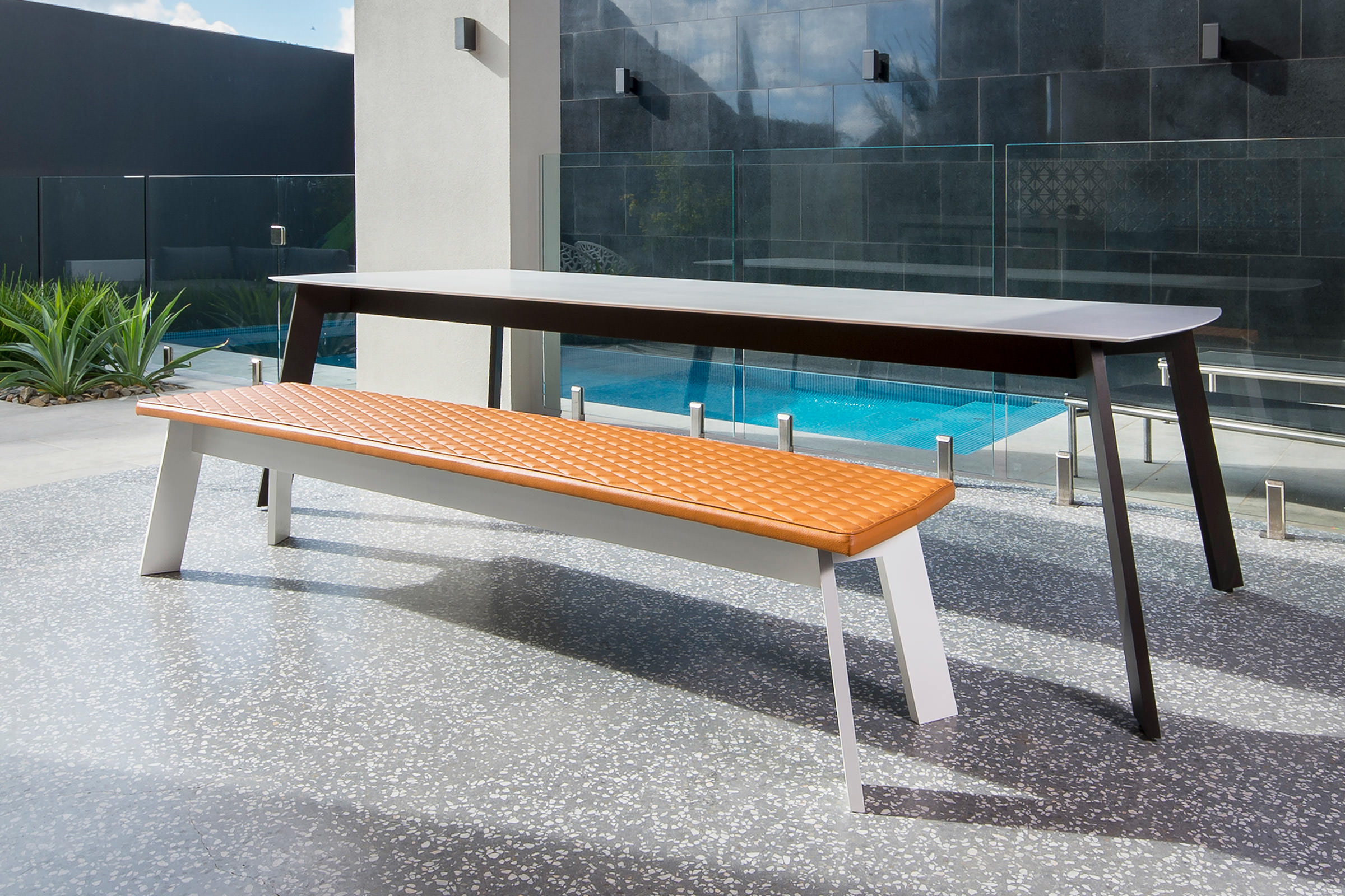 Designer Luxury Outdoor Bench Seat Australia FrancoCrea
