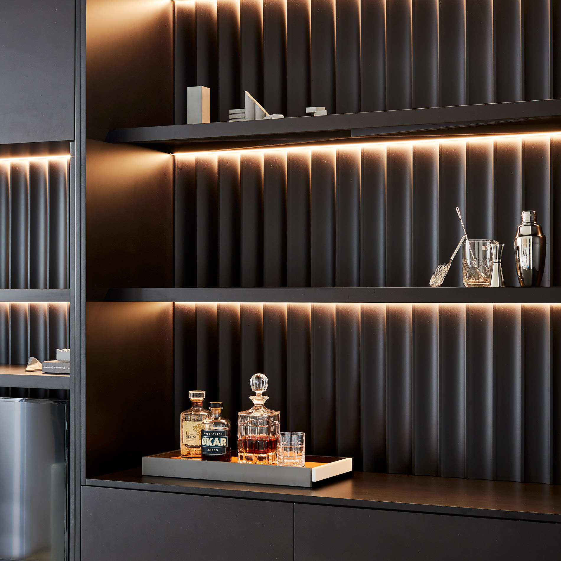 everybody loves a place to relax and this clever drinks cabinet by Australian designer FrancoCrea is a wonderfully luxurious example