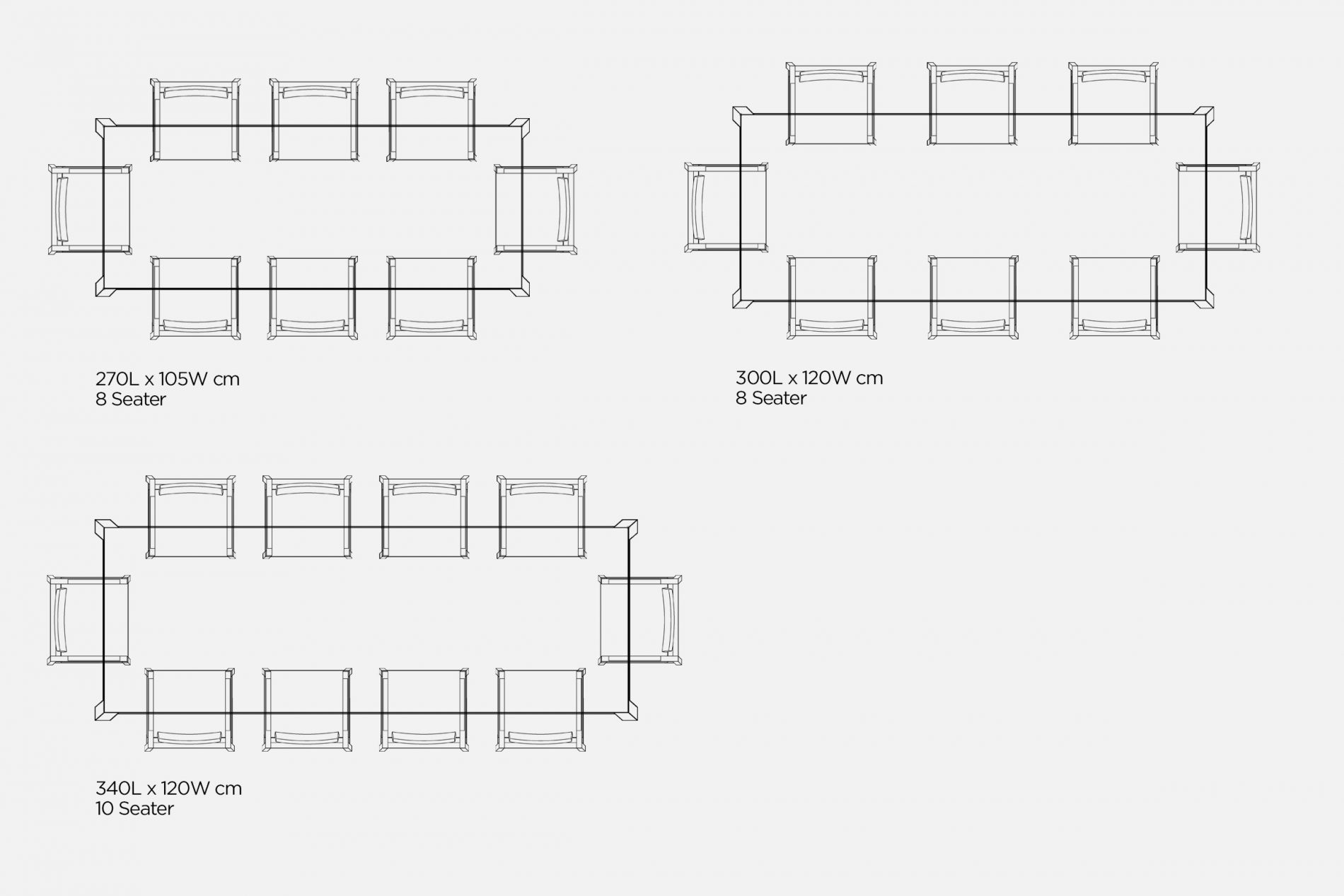 Effortless Table Size Guide By Local Australian Designers effortless-table-size-guide-by-local-australian-designers
